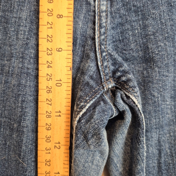 Levis 515 Jeans Womens 14M Bootcut Mid Rise Medium Wash Denim Outdoors Casual - Picture 8 of 16